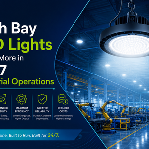 Why High Bay LED Lights Matter More in 24/7 Industrial Operations