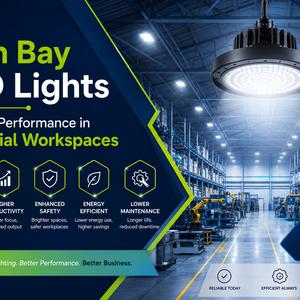 How High Bay LED Lights Enhance Performance in Industrial Workspaces