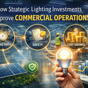 How Strategic Lighting Investments Improve Commercial Operations