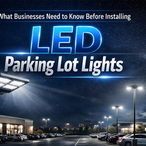 What Businesses Need to Know Before Installing LED Parking Lot Lights