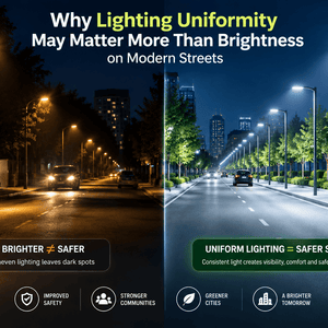 Why Lighting Uniformity May Matter More Than Brightness on Modern Streets