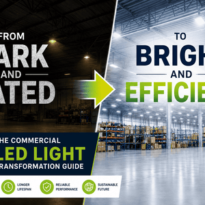 From Dark and Dated to Bright and Efficient: The Commercial LED Light Transformation Guide