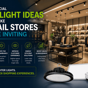 Commercial LED Light Ideas That Make Retail Stores More Inviting