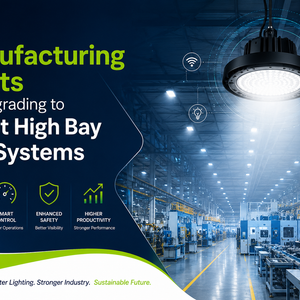 Why Manufacturing Plants Are Upgrading to Smart High Bay LED Systems