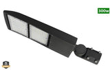 LED Street Light, 300W, Outdoor LED, Slip Fitter Mount, 5000K, 39,000 Lumens, 200-480V