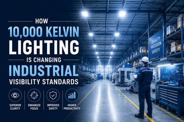 How 10,000 Kelvin Lighting Is Changing Industrial Visibility Standards