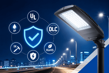 LED Street Light Certifications Explained: UL, DLC, IP Rating & More