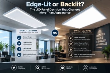 Edge-Lit or Backlit? The LED Panel Decision That Changes More Than Appearance