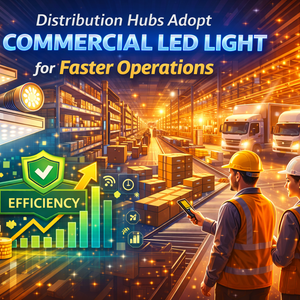 Distribution Hubs Adopt Commercial LED Light for Faster Operations