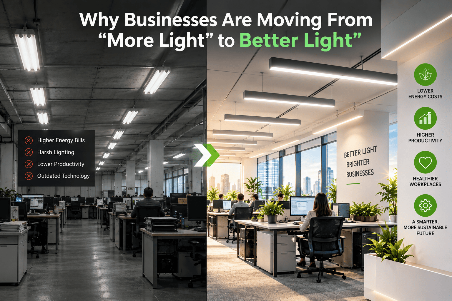 Why Businesses Are Moving From “More Light” to “Better Light”