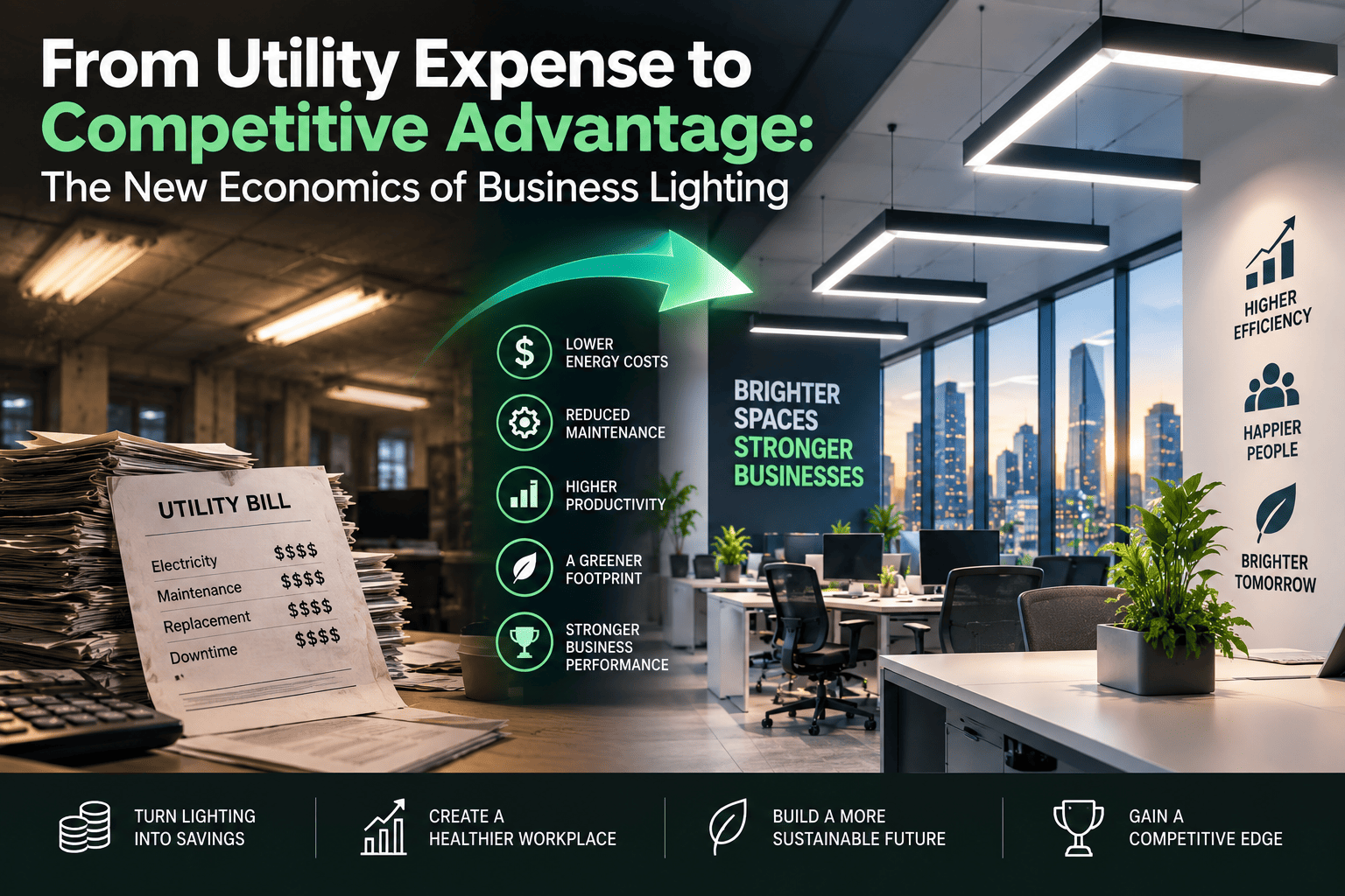 From Utility Expense to Competitive Advantage: The New Economics of Business Lighting