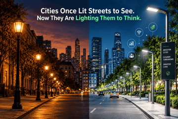 Cities Once Lit Streets to See. Now They Are Lighting Them to Think