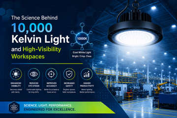 The Science Behind 10,000 Kelvin Light and High-Visibility Workspaces