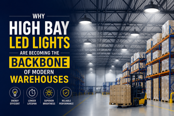Why High Bay LED Lights Are Becoming the Backbone of Modern Warehouses