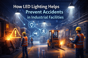 How LED Lighting Helps Prevent Accidents in Industrial Facilities
