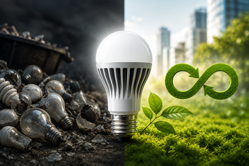 How Long-Lasting LED Lights Are Helping Reduce Lighting Waste