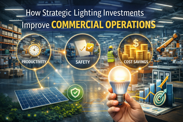 How Strategic Lighting Investments Improve Commercial Operations