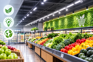How Sustainable LED Lighting Is Transforming Grocery Stores