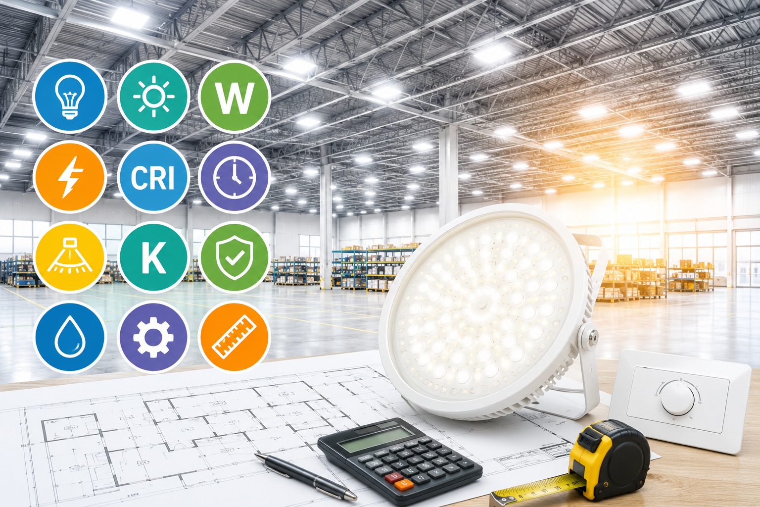 Business Lighting Specifications: The 12 Numbers Facility Managers Should Check