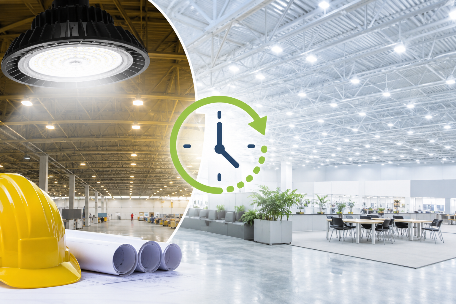 How Long Does a Commercial LED Lighting Upgrade Take?