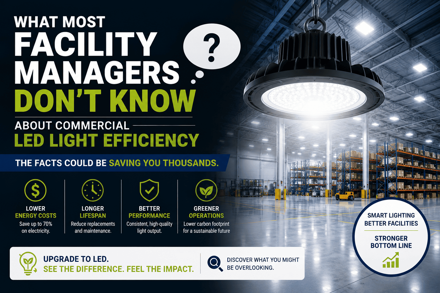 What Most Facility Managers Don't Know About Commercial LED Light Efficiency