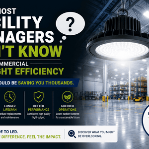 What Most Facility Managers Don't Know About Commercial LED Light Efficiency