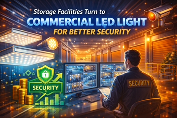Storage Facilities Turn to Commercial LED Light for Better Security
