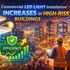 Commercial LED Light Installation Increases in High-Rise Buildings