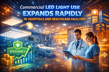 Commercial LED Light Use Expands Rapidly in Hospitals and Healthcare Facilities