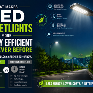 What Makes LED Streetlights More Energy Efficient Than Ever Before