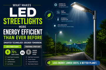 What Makes LED Streetlights More Energy Efficient Than Ever Before