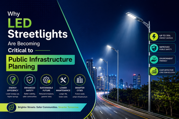 Why LED Streetlights Are Becoming Critical to Public Infrastructure Planning