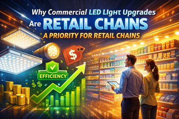 Why Commercial LED Light Upgrades Are Becoming a Priority for Retail Chains