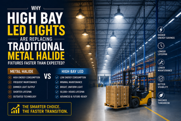 Why High Bay LED Lights Are Replacing Traditional Metal Halide Fixtures Faster Than Expected