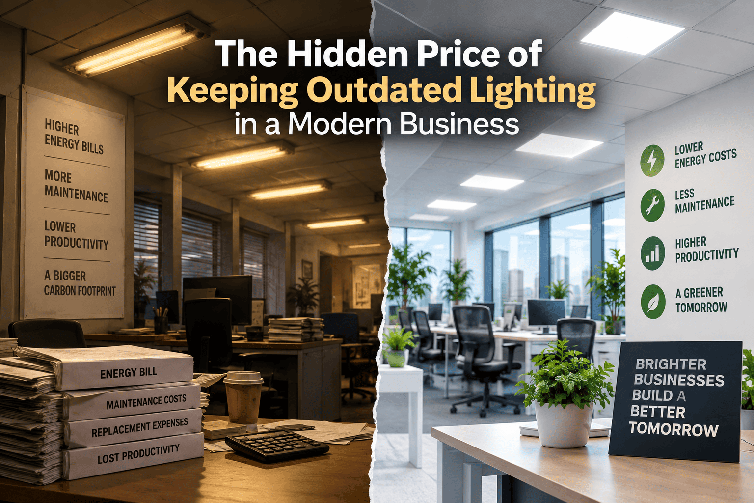 The Hidden Price of Keeping Outdated Lighting in a Modern Business