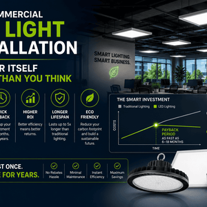 Why Commercial LED Light Installation Pays for Itself Faster Than You Think