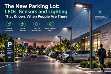 The New Parking Lot: LEDs, Sensors and Lighting That Knows When People Are There