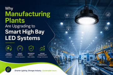 Why Manufacturing Plants Are Upgrading to Smart High Bay LED Systems