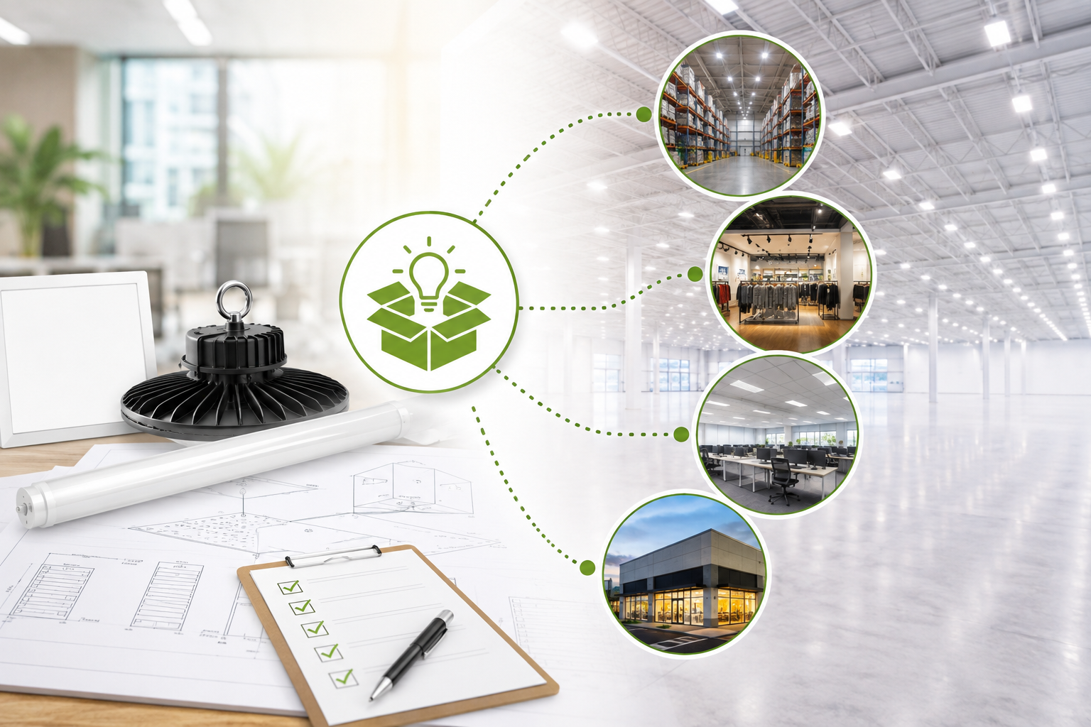 How to Create a Standardized Business Lighting Package for Multiple Locations