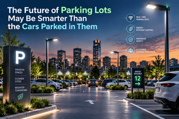 The Future of Parking Lots May Be Smarter Than the Cars Parked in Them