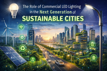 The Role of Commercial LED Lighting in the Next Generation of Sustainable Cities