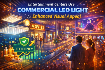 Entertainment Centers Use Commercial LED Light for Enhanced Visual Appeal