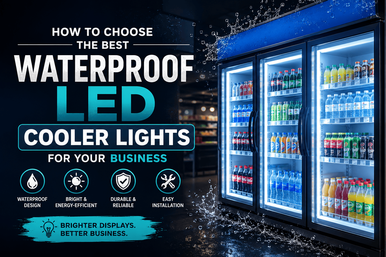 How to Choose the Best Waterproof LED Cooler Lights for Your Business