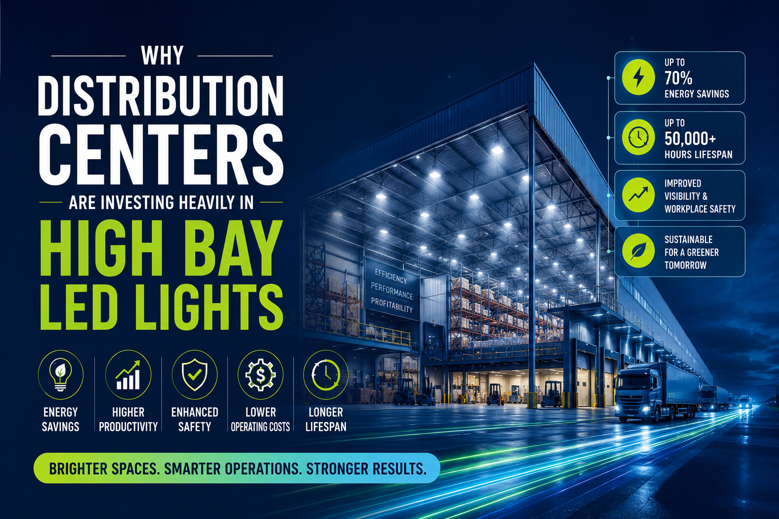 Why Distribution Centers Are Investing Heavily in High Bay LED Lights