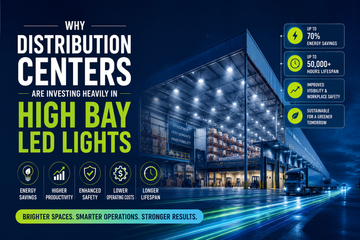 Why Distribution Centers Are Investing Heavily in High Bay LED Lights