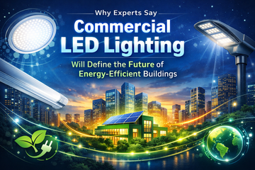Why Experts Say Commercial LED Lighting Will Define the Future of Energy-Efficient Buildings
