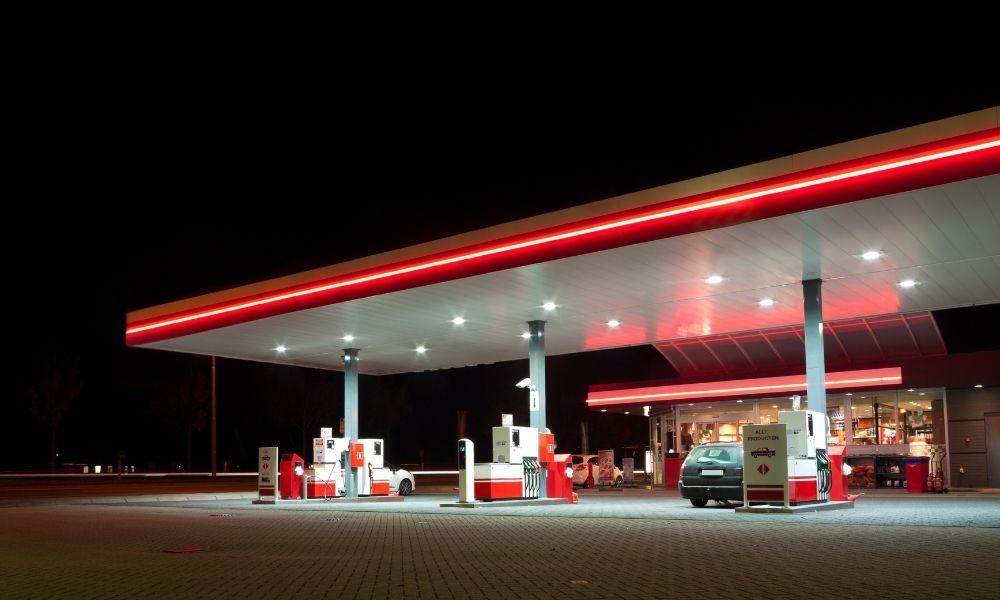 Why Are LED Canopy Lights Used at Gas Stations