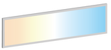 1x4 LED Flat Panel, Wattage Adjustable 20W - 40W CCT 3K, 35K, 4K, 5K, 65K Dimmable