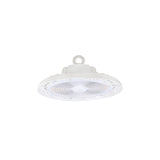 200W/220W/240W Selectable LED UFO High Bay, Warehouse Lighting, CCT Selectable, White Housing