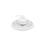 200W/220W/240W Selectable LED UFO High Bay, Warehouse Lighting, CCT Selectable, White Housing